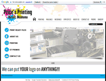 Tablet Screenshot of pricesprinting.com